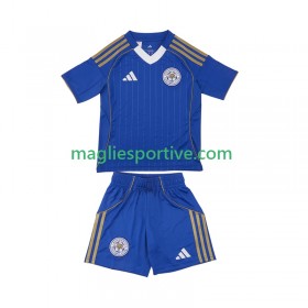 Completo Calcio Leicester City Bambino Divisa Prima 2025-2026